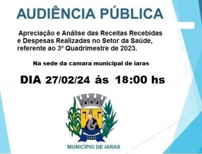 AUDIÊNCIA PUBLICA 