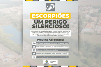 ESCORPIÕES - UM PERIGO SILENCIOSO