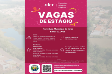 VAGAS DE ESTÁGIO